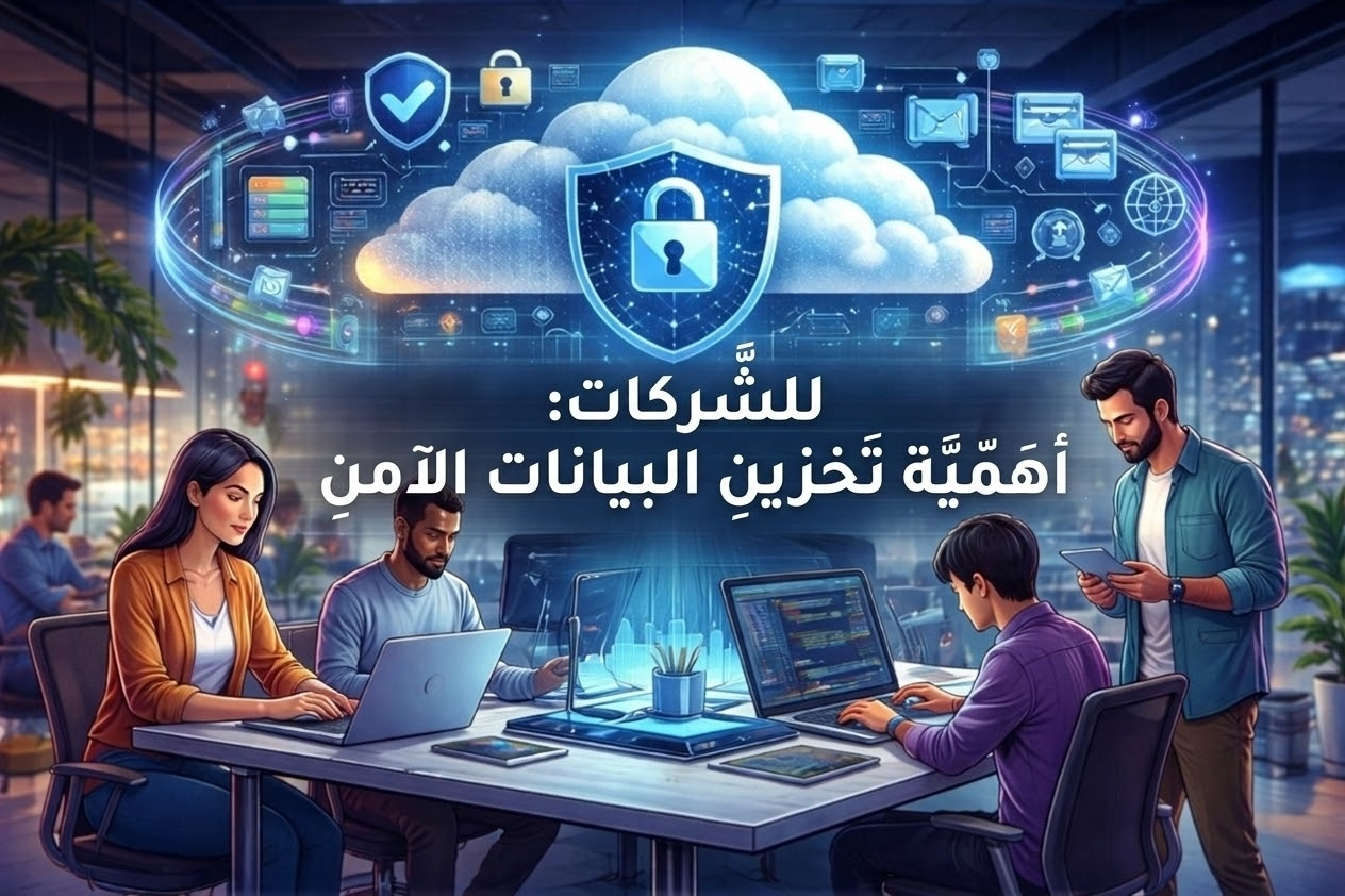 أهمية تخزين البيانات بشكل آمن للشركات