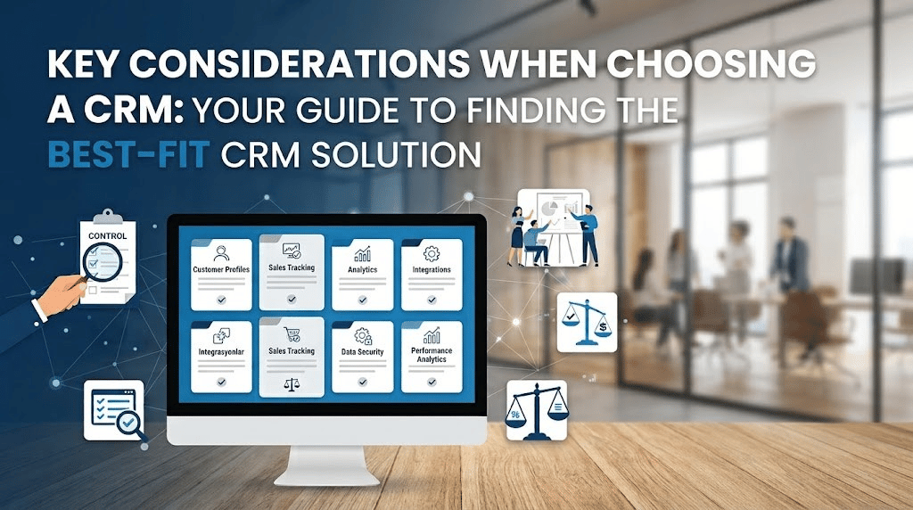 What Should We Consider When Choosing a CRM?