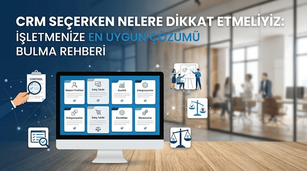 CRM Seçerken Nelere Dikkat Etmeliyiz