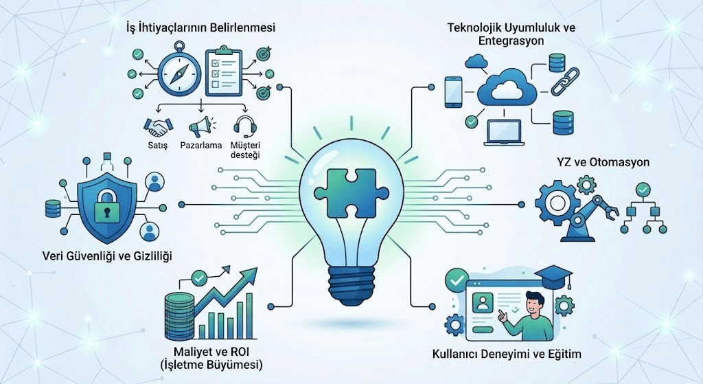 CRM Seçerken Nelere Dikkat Etmeliyiz