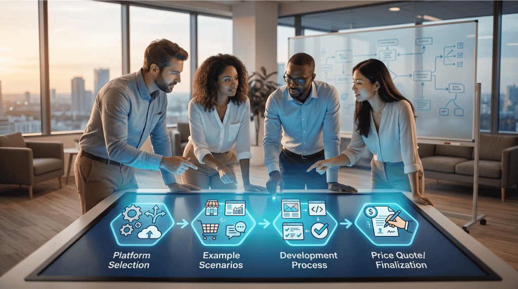 Software Process: From Platform Selection to Quote