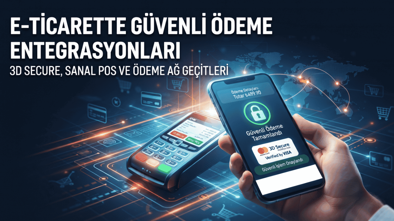 E-Ticaret Ödeme Entegrasyonları: 3D Secure ve Sanal POS