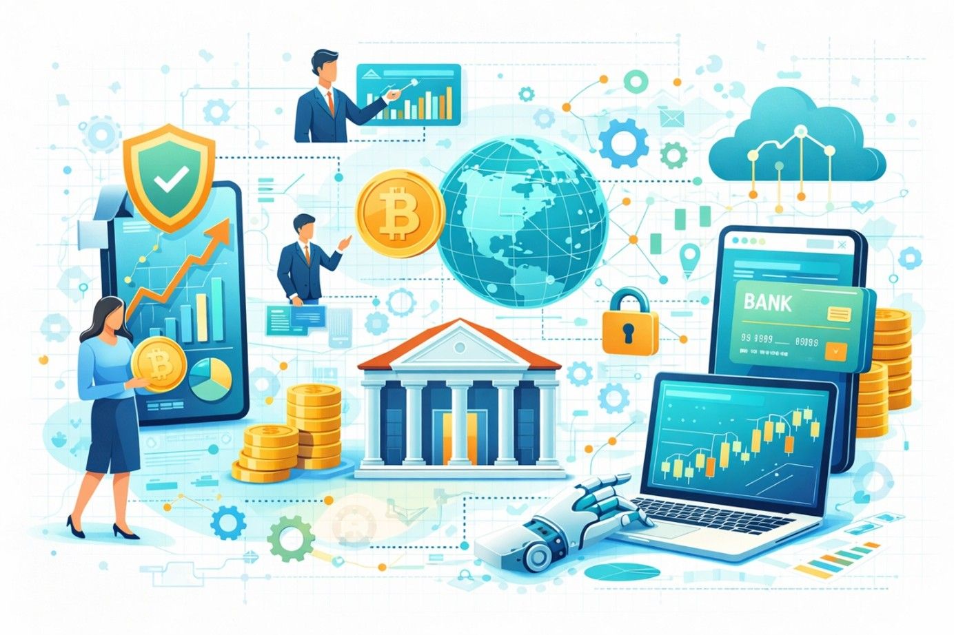 حلول رقمية للمؤسسات المالية