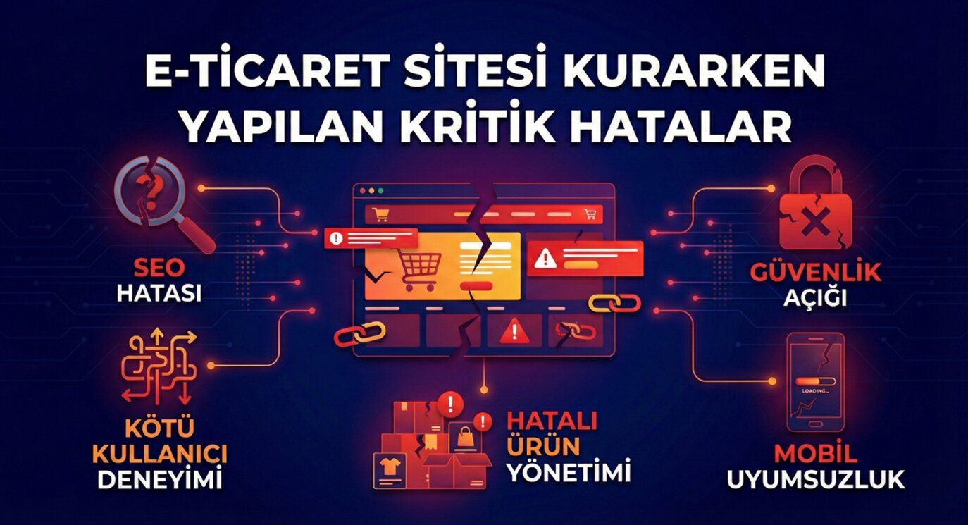 E-Ticaret Kurulum Hataları ve Çözümleri | EMK Tech