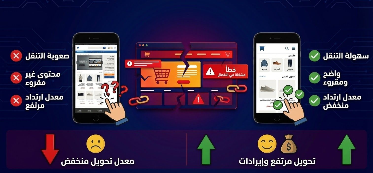 10 أخطاء حرجة عند إنشاء موقع تجارة إلكترونية